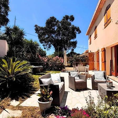 Mitoyenne Authentique Avec Jacuzzi Et Jardin - Palmazur Prázdninový dům Mandelieu