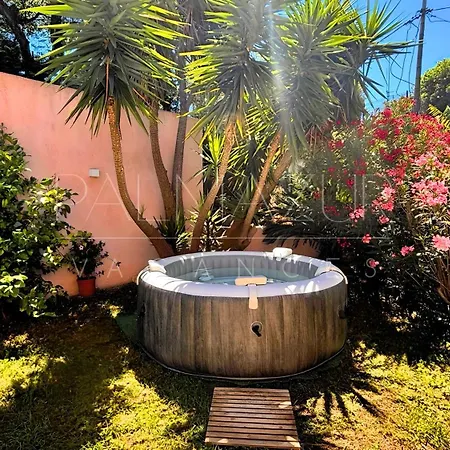 Mitoyenne Authentique Avec Jacuzzi Et Jardin - Palmazur